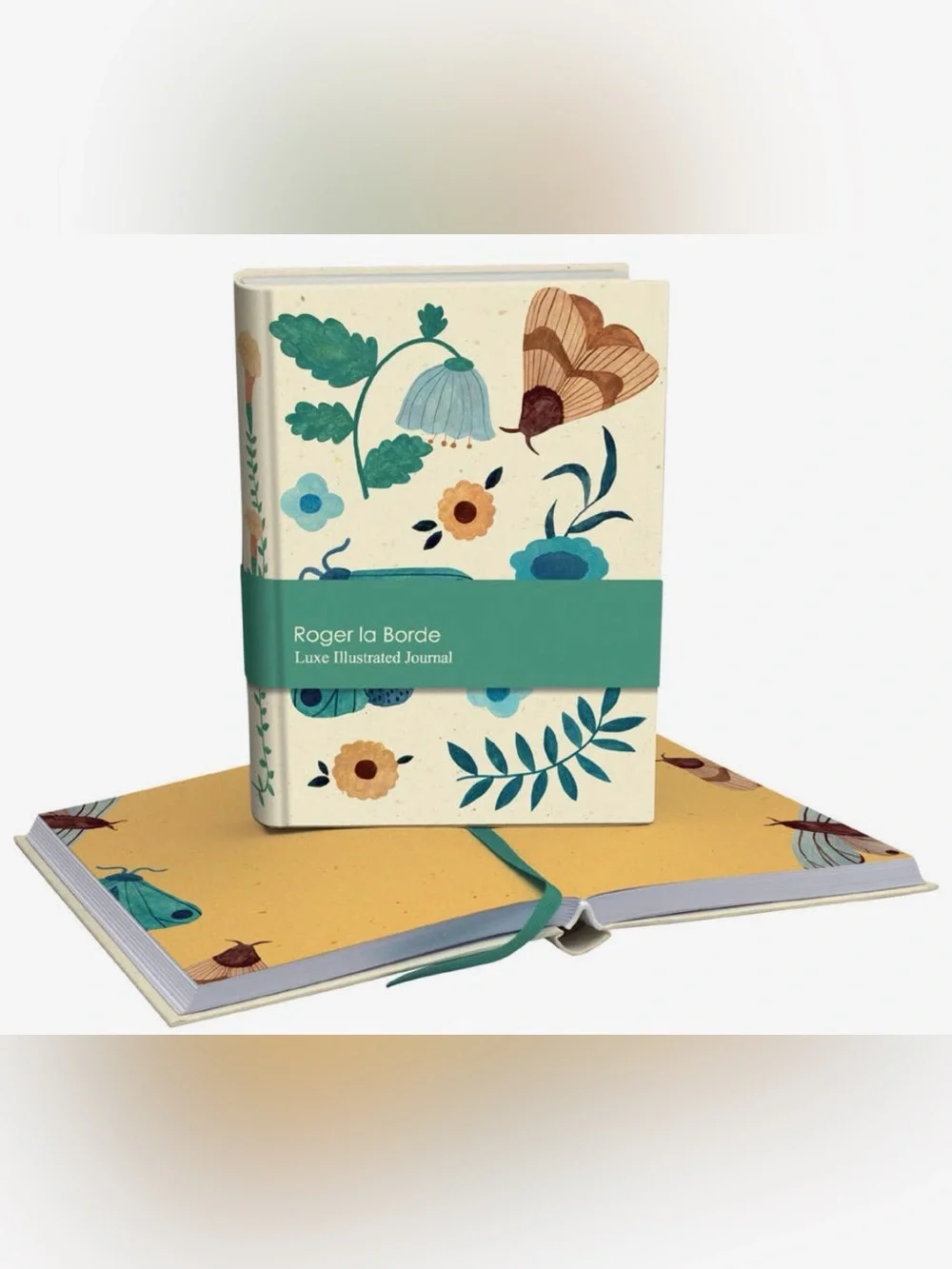 NEW Roger la Borde Luxe Illustrated Journal – Flutter and Bloom 272 color pages
